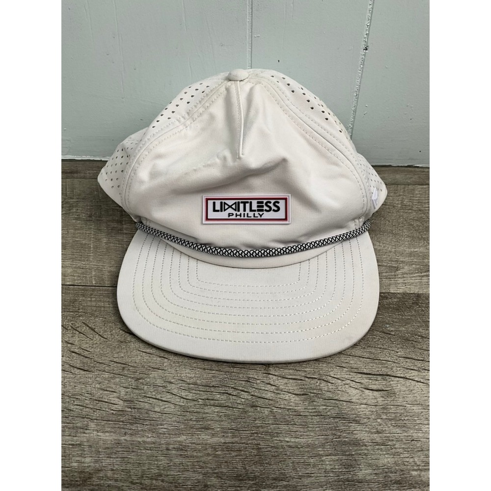 Melin Coronado Hydro White Snapback Hat Limitless Philly Perforated Mens Classic